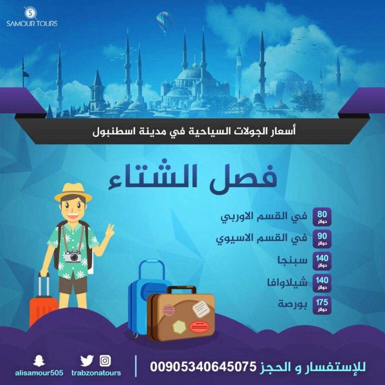 اسعار سيارة مع سائق في اسطنبول فصل الشتاء